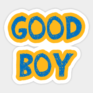 Good Boy Sticker